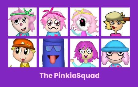 PinkiaSquad Logo By @MettatonLover20!!